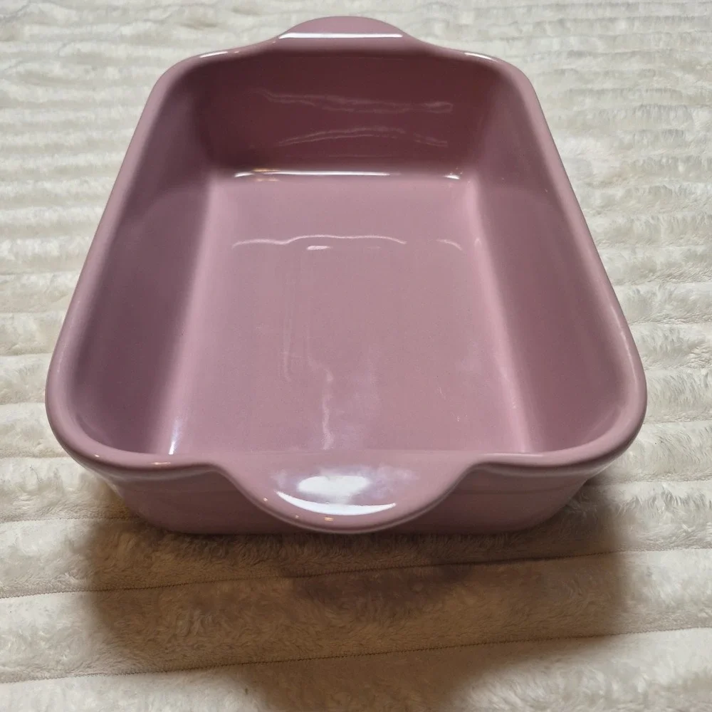 Our Place Ceramic Baking Dish Set 3 Piece Lavender Rectangular Stoneware
